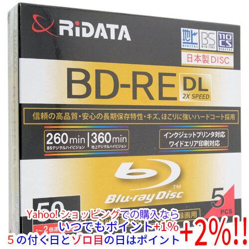 RiTEK ブルーレイディスク RIDATA BD-RE260PW 2X.5P SC A BD-RE...