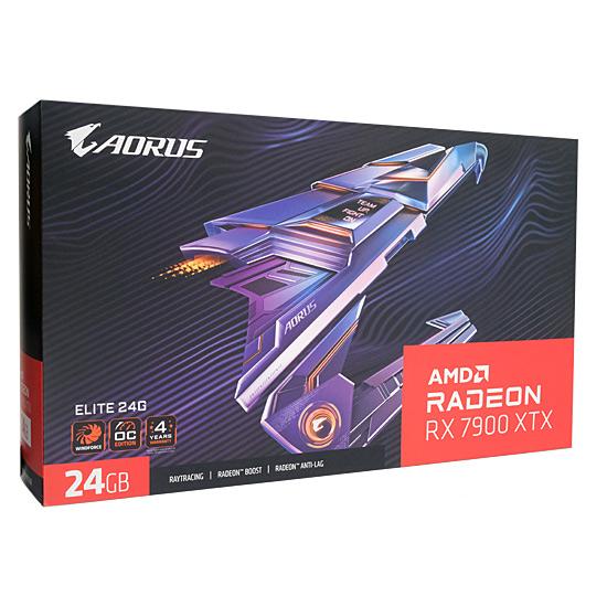 【新品(開封のみ)】 GIGABYTE製グラボ GV-R79XTXAORUS E-24GD PCIE...