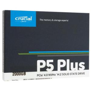 【新品訳あり(箱きず・やぶれ)】 crucial 内蔵型 M.2 SSD P5 Plus CT2000P5PSSD8JP 2TB [管理:1000028014]｜excellar-plus