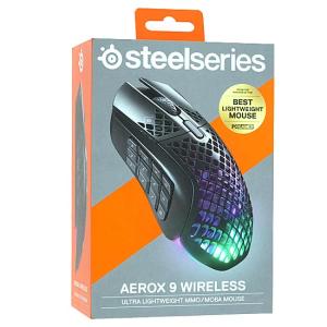 SteelSeries ゲーミングマウス Aerox 9 Wireless 62618 [管理:1000028066]｜excellar-plus