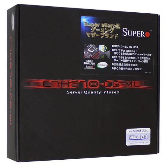 【新品(開封のみ)】 SUPERMICRO MicroATXマザーボード C7H270-CG-ML ...