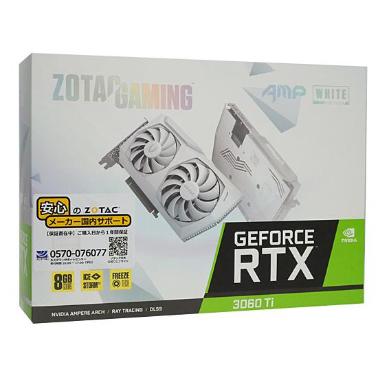 ZOTAC製グラボ GAMING GeForce RTX 3060 Ti AMP White Edi...