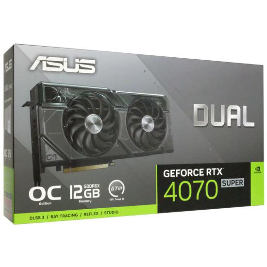 ASUS製グラボ DUAL-RTX4070S-O12G PCIExp 12GB [管理:100002...