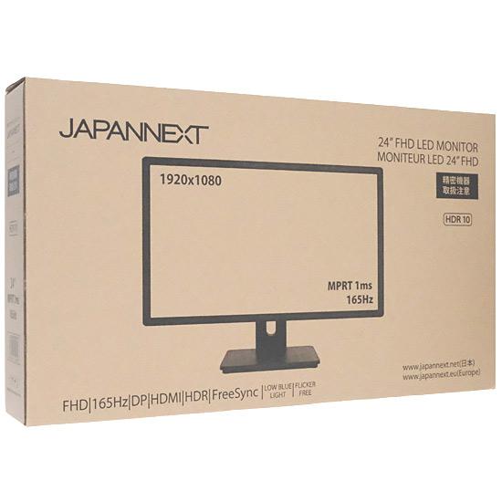 JAPANNEXT 24型 ゲーミングモニター JN-G24T165FHDR-HSP [管理:100...