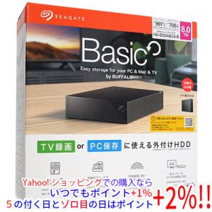 バッファロー(BUFFALO) HD-SGDA4U3-B Seagate製ドライブ内蔵 CMR方式