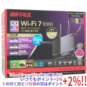 バッファロー(BUFFALO) WXR-11000XE12 Wi-Fi 6E 11ax 4803+4803+