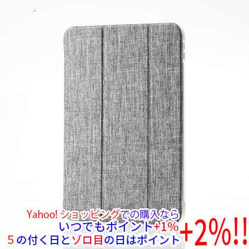 ELECOM エレコム iPad (第10世代) フラップケース 背面クリア ファブリック 2アング...