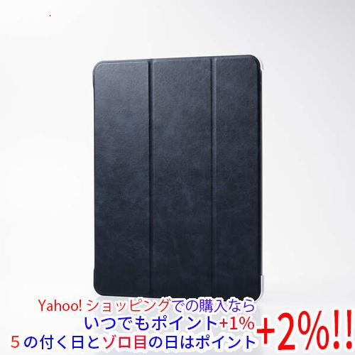 ELECOM エレコム 13インチiPad Air(M3/M2) フラップケース 薄型軽量 背面クリ...