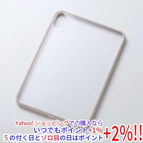 ELECOM エレコム iPad mini(A17 Pro) クリアケース ハイブリッド 背面クリア...