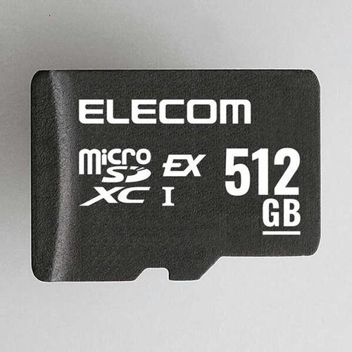 爆買ELECOM エレコム microSDXCメモリーカード MF-MSE512GU13R 512G...