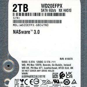 HGST 爆買HITACHI製HDD HDS723020BLA642 2TB SATA600 7200