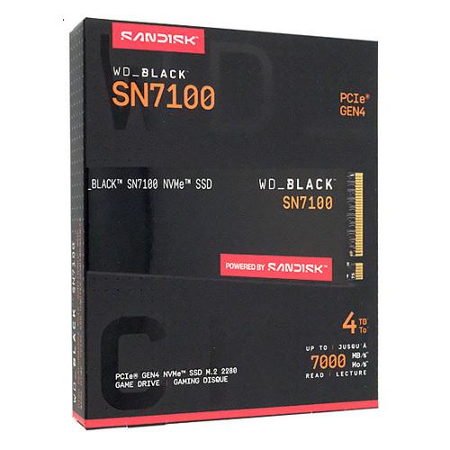爆買Western Digital製 WD Black SN7100 NVMe SSD WDS400...