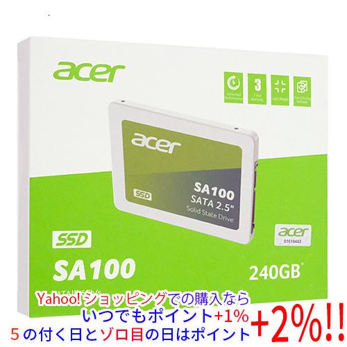 【ゆうパケット対応】Acer 2.5インチ SSD SA100 240GB 88NV1120+3D ...