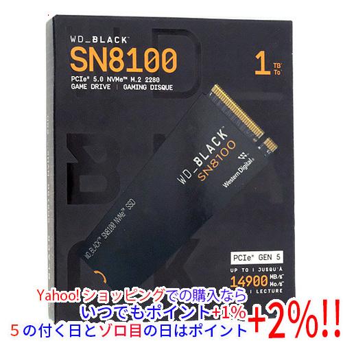 Western Digital製 WD_Black SN8100 NVMe SSD WDS100T1...