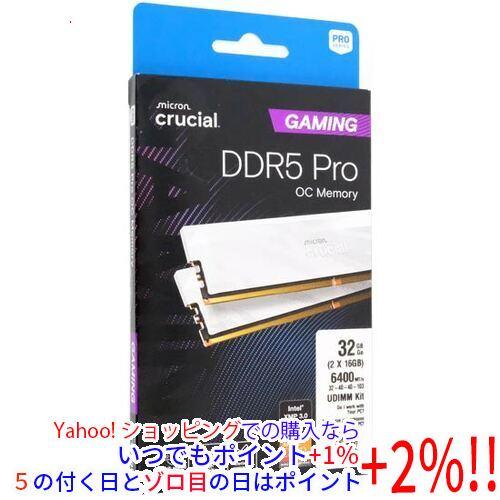 crucial デスクトップ用 CP2K16G64C32U5W DDR5 PC5-51200 16G...