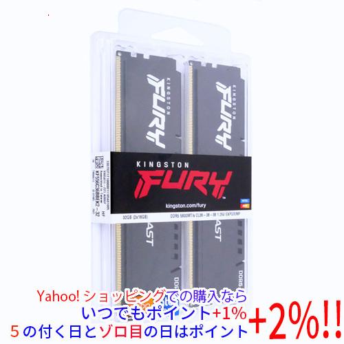 Kingston製 デスクトップ用 KF556C36BBEK2-32 DDR5 PC5-44800 ...