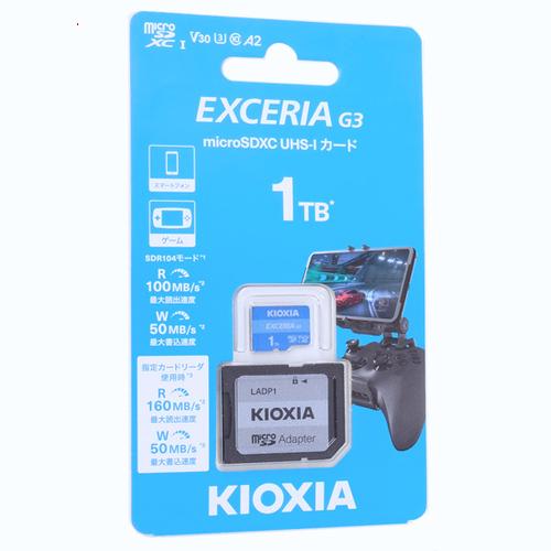 爆買キオクシア microSDXCメモリーカード EXCERIA G3 KMU-C001T 1TB