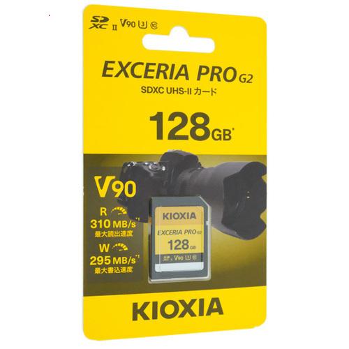 爆買キオクシア SDXCメモリーカード EXCERIA PRO G2 KSDXU-B128G 128...