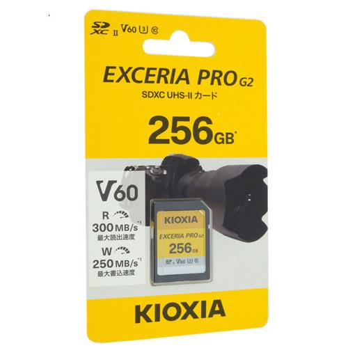 爆買キオクシア SDXCメモリーカード EXCERIA PRO G2 KSDHU-B256G 256...