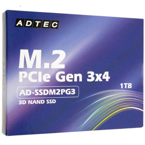 爆買ADTEC M.2 SSD AD-SSDM2PG3-1TB 1TB