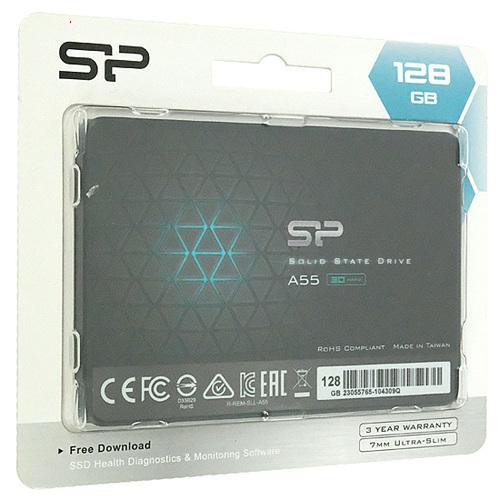 【ゆうパケット対応】Silicon Power 2.5インチ SSD Ace A55 SPJ128G...