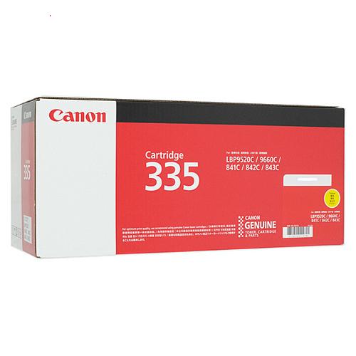 爆買【新品訳あり(箱きず・やぶれ)】 CANON トナーカートリッジ イエロー CRG-335YEL...