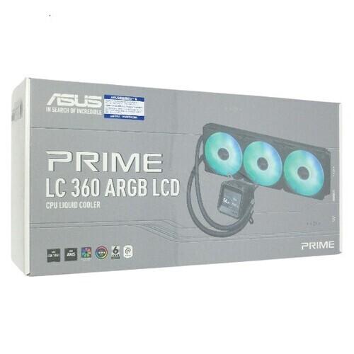 爆買ASUS 簡易水冷クーラー PRIME LC 360 ARGB LCD