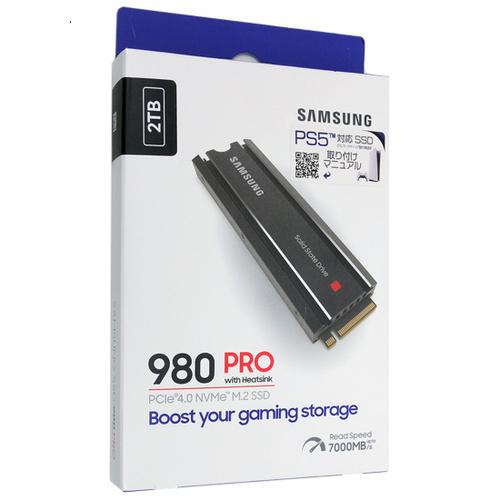 【新品訳あり(箱きず・やぶれ)】 SAMSUNG SSD 980 PRO with Heatsink...