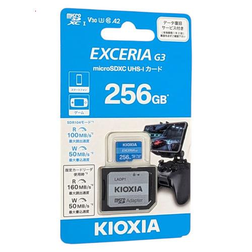 爆買キオクシア microSDXCメモリーカード EXCERIA G3 KMU-C256GBK 25...