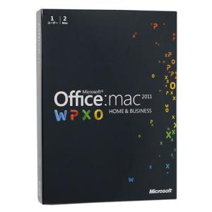 Office for Mac Home and Business 2011 2パック [管理:101...