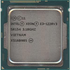 【中古】【ゆうパケット対応】Xeon E3-1220 v3 3.1GHz 8M LGA1150 SR154 [管理:1050000374]｜excellar-plus