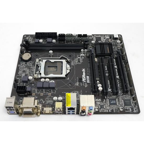 【中古】ASRock製 MicroATXマザボ B85M LGA1150 [管理:105000336...