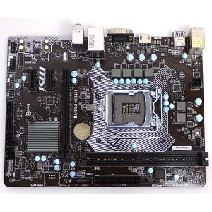 【中古】MSI製 MicroATXマザーボード H110M PRO-VH LGA1151 [管理:1050004203] PCパーツマザーボードの商品画像