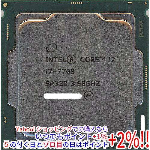 【中古】【ゆうパケット対応】Core i7 7700 3.6GHz LGA1151 65W SR33...