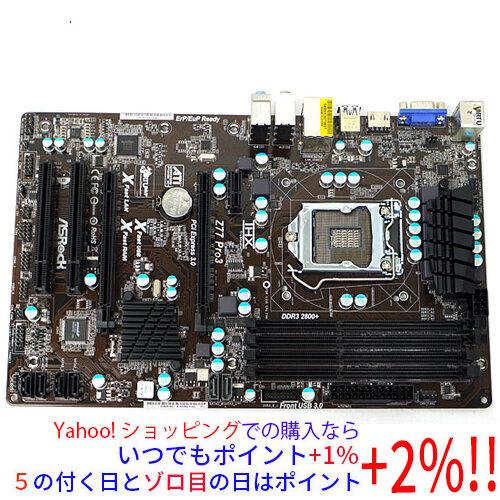 【中古】ASRock製 ATXマザーボード Z77 Pro3 LGA1155