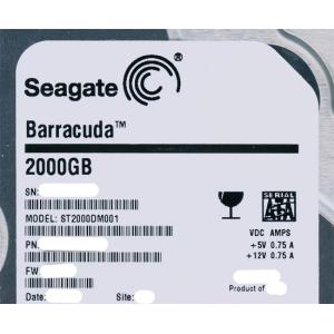 HGST 【中古】Western Digital製HDD HUS722T2TALA604 2TB