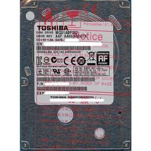 爆買【中古】TOSHIBA(東芝) ノート用HDD 2.5inch MQ01ABF032 320GB 3000〜4000時間以内