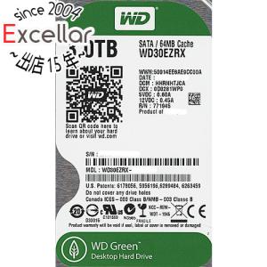 【中古】Western Digital製HDD WD30EZRX 3TB SATA600 3000〜...