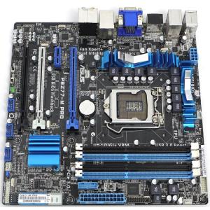 【中古】ASUS製 MicroATXマザーボード P8Z77-M PRO LGA1155