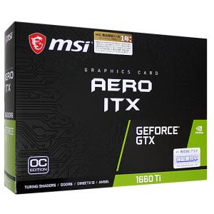 【中古】MSI製グラボ GeForce GTX 1660 Ti AERO ITX 6G OC PCIExp 6GB 元箱あり