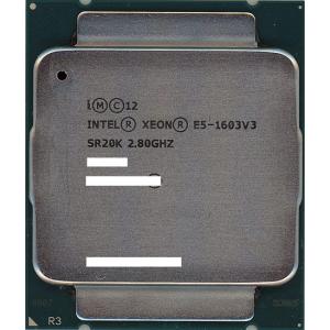 【中古】【ゆうパケット対応】Xeon E5-1603 v3 2.8GHz 10M LGA2011-3 SR20K [管理:1050013107]｜excellar-plus