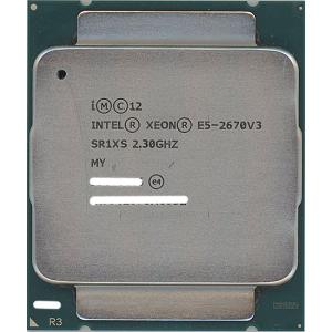 【中古】【ゆうパケット対応】Xeon E5-2670 v3 2.3GHz 30M Socket 2011-3 SR1XS [管理:1050013419]｜excellar-plus