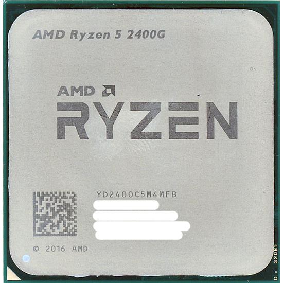 【中古】【ゆうパケット対応】AMD Ryzen 5 2400G YD2400C5M4MFB 3.6G...