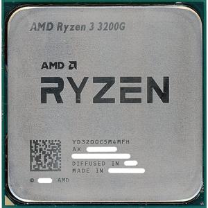 【中古】【ゆうパケット対応】AMD Ryzen 3 3200G YD3200C5M4MFH 3.6GHz SocketAM4 [管理:1050013603]｜excellar-plus