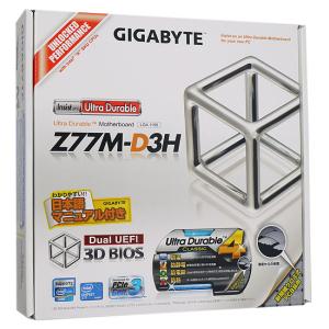 GIGABYTE MicroATXマザーボード GA-Z77M-D3H