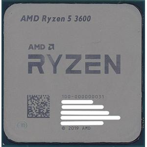 【中古】AMD Ryzen 5 3600 100-100000031 3.6GHz Socket AM4 [管理:1050013891]｜excellar-plus