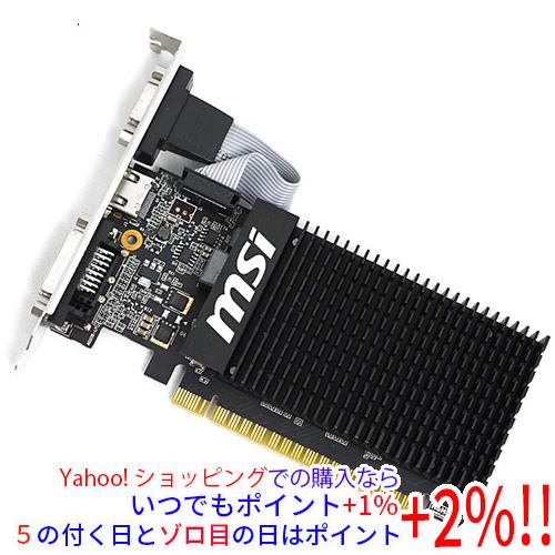 【中古】MSI製グラボ GT 710 1GD3H LP PCIExp 1GB