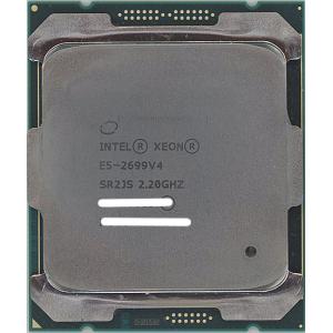 【中古】Xeon E5-2699 v4 2.2GHz 55M LGA2011-3 SR2JS [管理:1050014648]｜excellar-plus