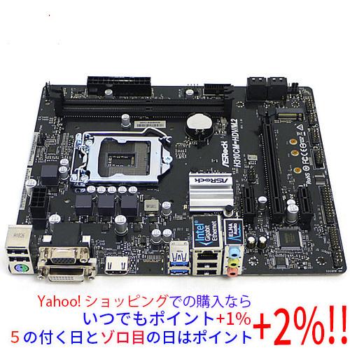 【中古】ASRock製 MicroATXマザーボード H310CM-HDV/M.2 LGA1151