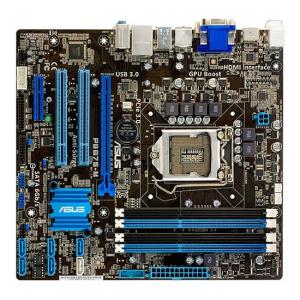 ASUS製 MicroATXマザーボード P8B75-M LGA1155